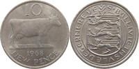GUERNSEY 10 PENCE Elizabeth II. (1952-2022) -