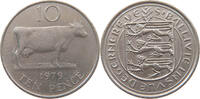 GUERNSEY 10 PENCE Elizabeth II. (1952-2022) -