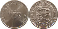 GUERNSEY 5 PENCE Elizabeth II. (1952-2022) -