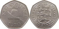 GUERNSEY 50 PENCE Elizabeth II. (1952-2022) -