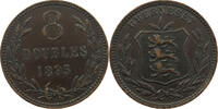 GUERNSEY 8 DOUBLES Victoria 1837-1901 -