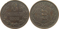 GUERNSEY 8 DOUBLES Edward VII., 1901 - 1910 -