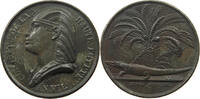 Frankreich Bleimedaille Napoleon I. An VII (1799, von Galle) auf die Eroberung Ober-Ägyptens. -