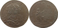 Bayern Bleimedaille Maximilian III. Joseph, 1745-1777.Maria Anna -