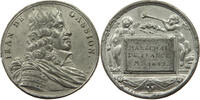 Frankreich Bleimedaille Béarn, Jean de Gassion par Dassier, -