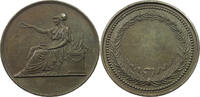 Frankreich Bleimedaille Andrieu Fecit -