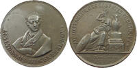 Frankreich Bleimedaille Tod von General Foy -