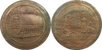 Heidelberg Bleimedaille Karl Ludwig, 1648-1680 Heidelberger Faßmedaille -