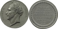 Frankreich Bleimedaille Casimir P. Perier -