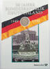 BRD SET 2 MARK + BRIEFMARKEN 50 JAHRE BUNDESREPUBLIK DEUTSCHLAND -