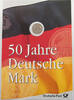 BRD SET MARK + BRIEFMARKEN 50 JAHRE DEUTSCHE MARK -