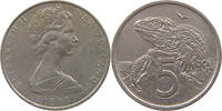 NEW ZEALAND 5 CENTS 1980 Elizabeth II. (1952-2022) SS 4.69 US$  +  8.20 US$ shipping