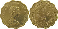 HONG KONG 20 CENTS Elizabeth II. (1952-2022) -