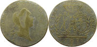 Sachsen 2/3 Taler Friedrich August III., 1763-1806 Zeitgenosische Fälschung Kupfer -