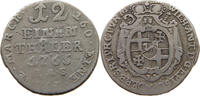 Paderborn Bistum 1/12 Taler Wilhelm Anton -