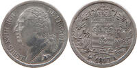 1/2 FRANC 1807 A FRANCE LOUIS XVIII. (1814, 1815-1824) SS