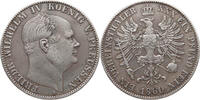 TALER 1860 BRANDENBURG PREUSSEN Friedrich Wilhelm IV. (1840-1861) SS