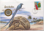SEYCHELLES STATIONERY 5 CENTS -