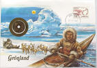 STATIONERY 25 ORE 1987 GREENLAND  UNC