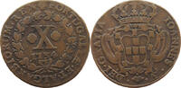 PORTUGAL 10 REIS JOAO V. (1706-1750) -
