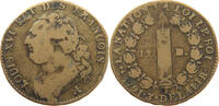 FRANCE 12 DENIERS Louis XVI. (1774-1793) -