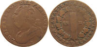 FRANCE 12 DENIERS Louis XVI. (1774-1793) -