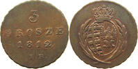 poland 3 grosze Friedrich August I., als Herzog von Warschau 1807-1815. -
