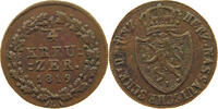 1/4 KREUZER 1819L NASSAU Wilhelm 1816-1839. SS