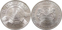 10 DOLLARS 1977 SINGAPORE  UNC