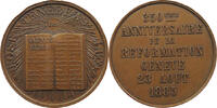 SCHWEIZ MEDAILLE 350ème Anniversaire de la Réformation de Genève, 1885 -