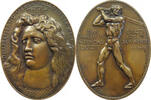 MEDAILLE 1914 DEUTSCHES REICH (H. Hahn) Der Ausbruch des Weltkrieges. VZ