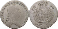 POLAND WARSAW 1/3 TALARA Friedrich August I. (1812-1814) -