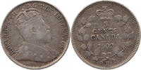 5 CENTS 1902 H CANADA Edward VII. (1901 - 1910) SS