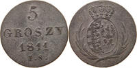 POLAND 5 GROSZY Duchy of Warsaw (1807-1815) -