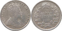 5 CENTS 1907 CANADA Edward VII. (1901 - 1910) SS