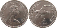 FALKLAND ISLANDS 5 CENTS -