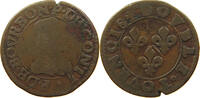 DOUBLE TOURNOIS  FRANCE CHATEAU RENAUD François de Bourbon-Conti S