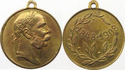Haus Habsburg Medaille Franz Joseph I. (1848-1916) -