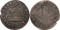 SCHLESIEN LIEGNITZ BRIEG WOHLAU KREUZER Georg III, Ludwig IV, Christian 1639-1663 -