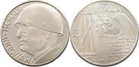 Italien Medaille Mussolini -