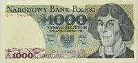 POLAND 1000 ZLOTYCH -