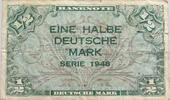 1/2 MARK 1948 DEUTSCHLAND  S