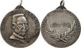 Frankreich Medaille Satirical Silvered-metal Medal for Peace, 1914-1918, GUILLAUME DERNIER -
