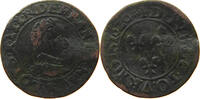 DOUBLE TOURNOIS 1620 FRANCE LOUIS XIII. (1610–1643) S