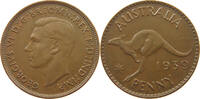 AUSTRALIA PENNY George VI. (1936-1952) -