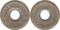 1/2 PENNY 1934 FIJI George V. (1910-1936) VZ-