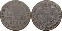 LIPPE DETMOLD 1/12 TALER Simon August 1734-1782. -