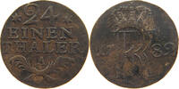 BRANDENBURG PREUSSEN 1/24 TALER Friedrich II. 1740-1786. -