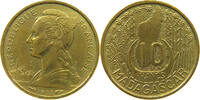 MADAGASCAR 10 FRANCS -