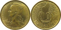 MADAGASCAR 10 FRANCS -